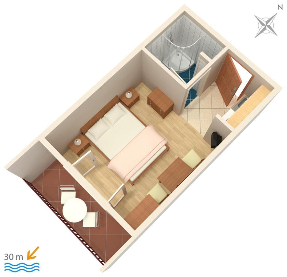 Apartments By The Sea Igrane, Makarska - 311 Exterior foto